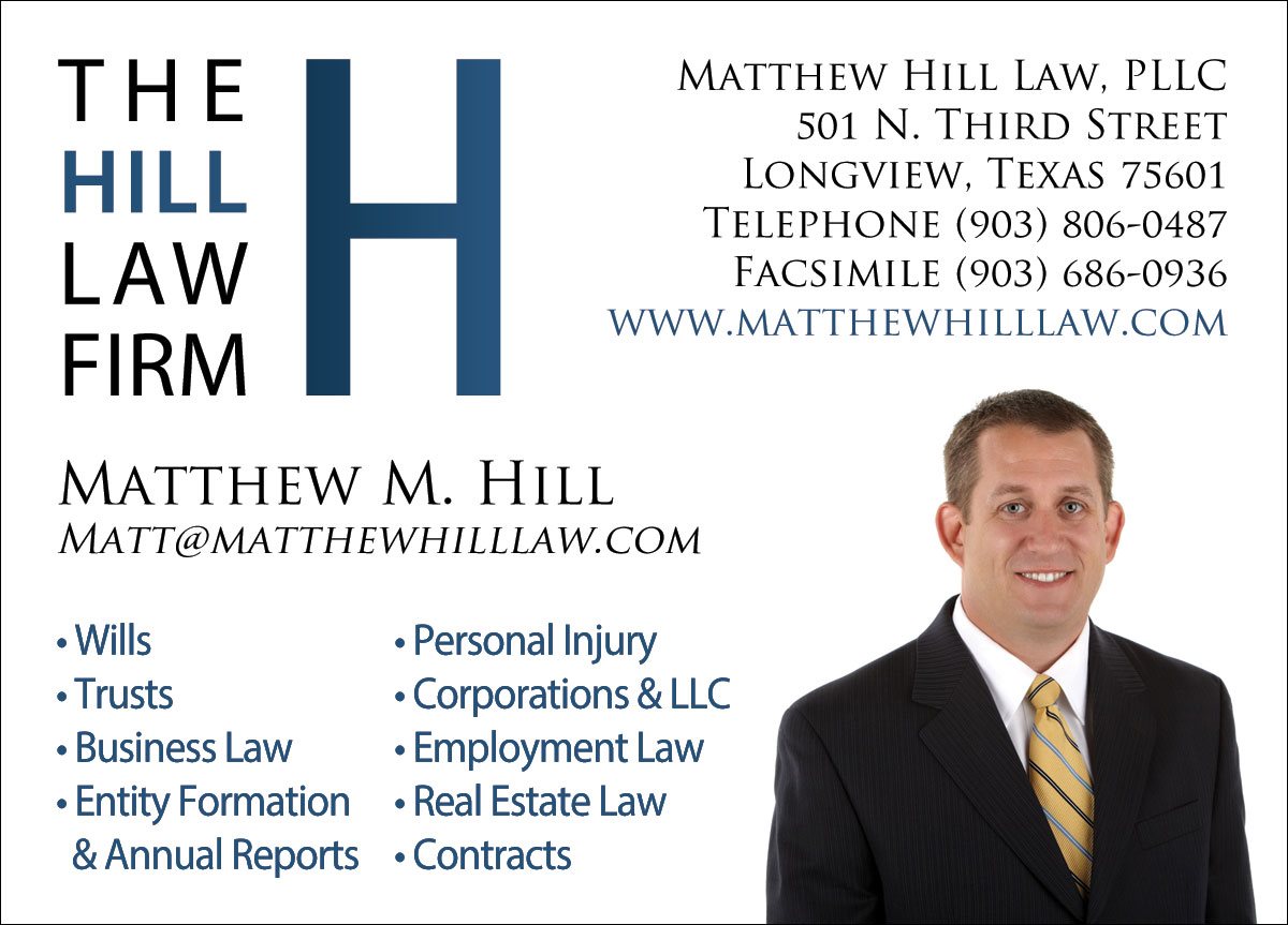 Christians In Business Matthew Hill Law, PLLC Details