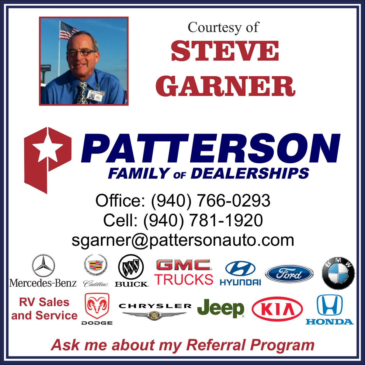 Patterson Auto Group - Stephen Garner