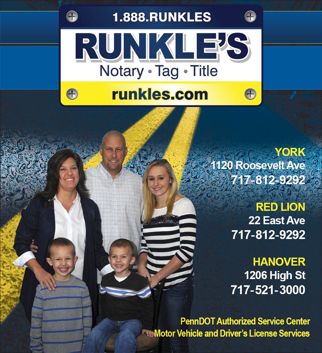 Christians In Business Runkle's Notary Tag Title Details