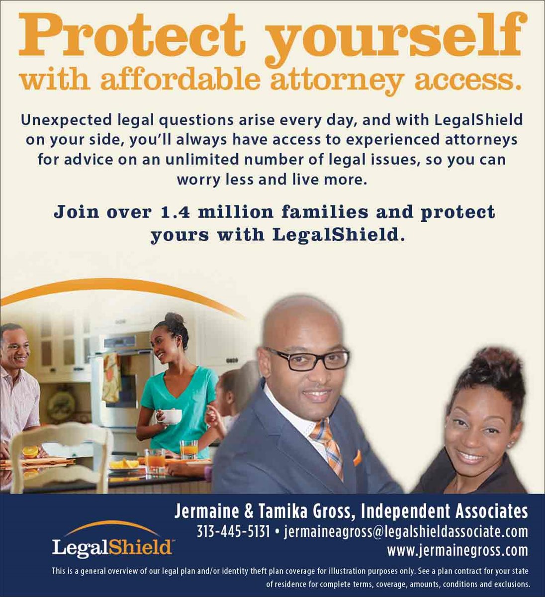 Christians In Business LegalShield Jermaine Tamika Gross Details Christians In Business LegalShield Jermaine Tamika Gross Details